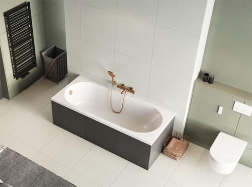 Акриловая ванна Excellent Oceana Mono 170x75 slim с ножками