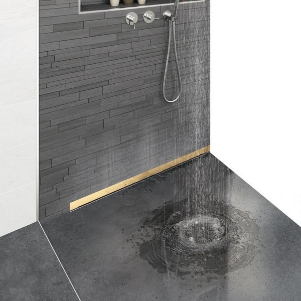 Душевой лоток Berges пристенный с возможностью подрезки