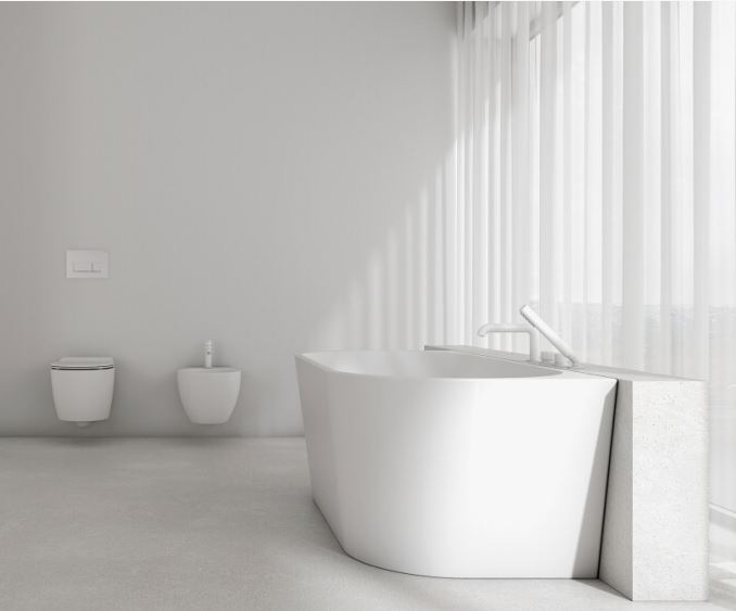 DEANTE SILIA Акриловая ванна пристенная 170*75