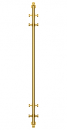 Сунержа Хорда 1200х195 водяной полотенцесушитель, золото