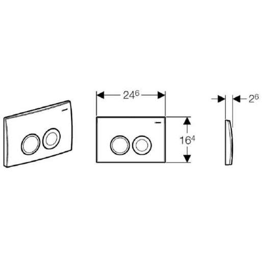 Инсталляция Geberit Doufix Delta 21 с унитазом KOLO MODO PURE (Rimfree) с сиденьем с микролифтом Slim, безободковый