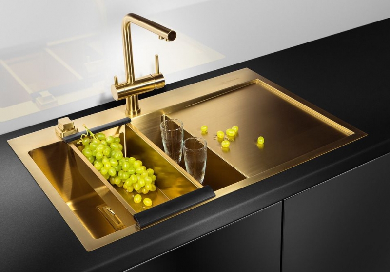 Смеситель OMOIKIRI Nagano-LG латунь/светлое золото