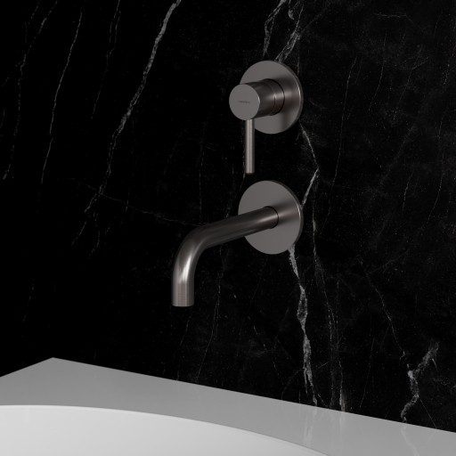  Cмеситель для умывальника скрытого монтажа Omnires Y никель