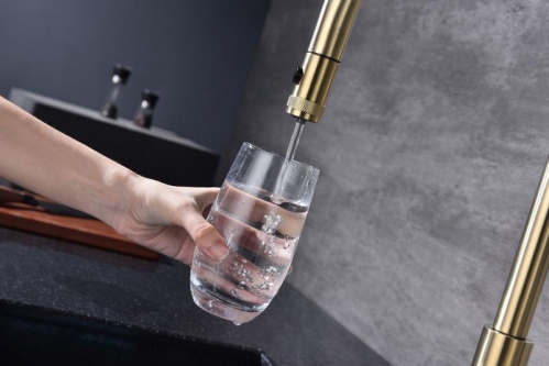 СМЕСИТЕЛЬ PAULMARK GALANT (ЗОЛОТО/СВЕТЛОЕ БРАШИРОВАННОЕ ЗОЛОТО)