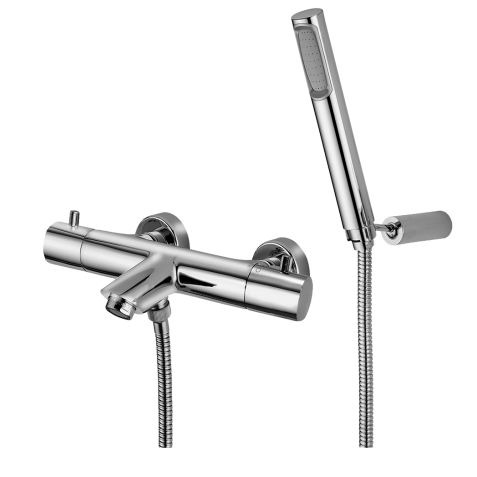 Смеситель для ванны Paffoni Light, термостат, хром