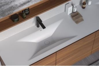 Раковина Holbi Sirius + STL, из Solid Surface