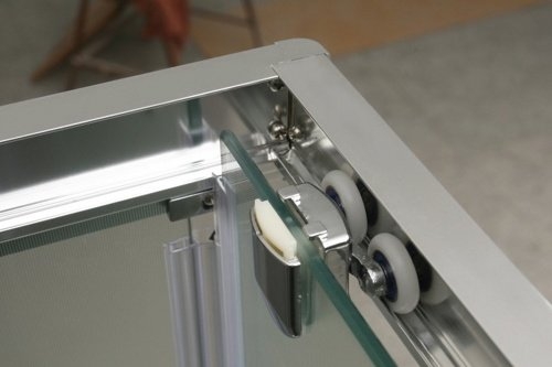 Душевой уголок Belbagno 120*80 хром