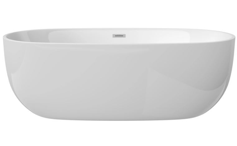 Акриловая ванна, DEANTE ALPINIA отдельностоящая, овальная - 160 см