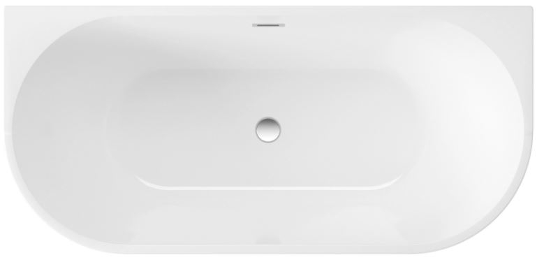 DEANTE SILIA Акриловая ванна, пристенная/отдельно стоящая - 170 см