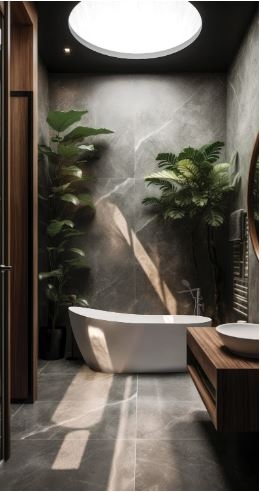 Акриловая ванна, DEANTE ARNIKA отдельностоящая, асимметричная - 170 см