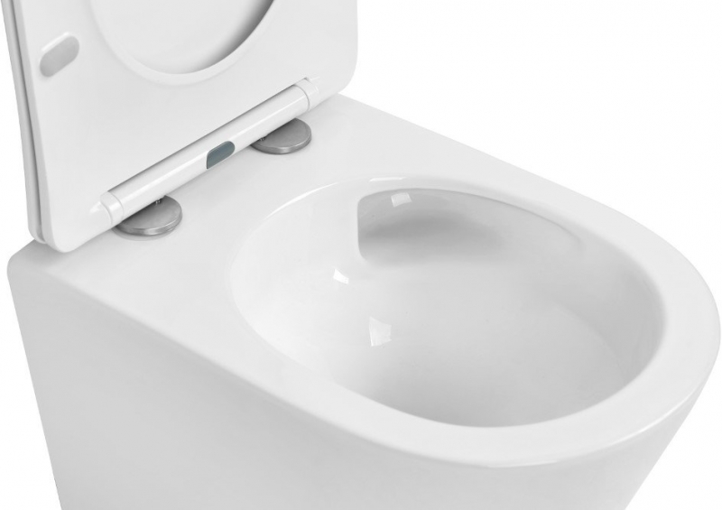 Унитаз подвесной Boheme AVVA 36x53 сиденье Duroplast, микролифт, белый