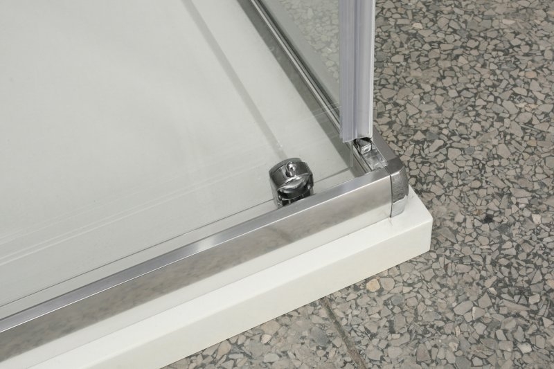 Душевой уголок Belbagno 120*80 хром