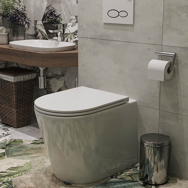 Приставной унитаз Roxen Antares Rimless Soft Close