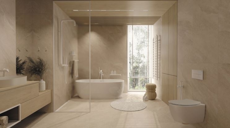 Акриловая ванна, DEANTE ALPINIA отдельностоящая, овальная - 160 см