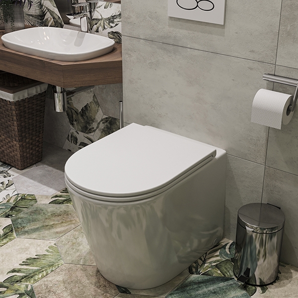 Приставной унитаз Roxen Antares Rimless Soft Close