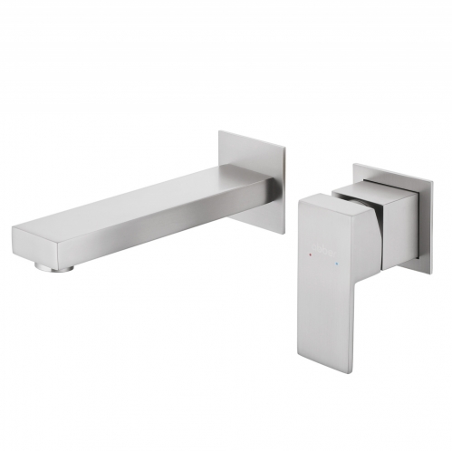 Смеситель ABBER Daheim для раковины скрытого монтажа, сатин