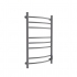   Полотенцесушитель электрический Маргроид Ferrum Вид 5 СНШ 80/50 Графит, скрытого монтажа, таймер справа