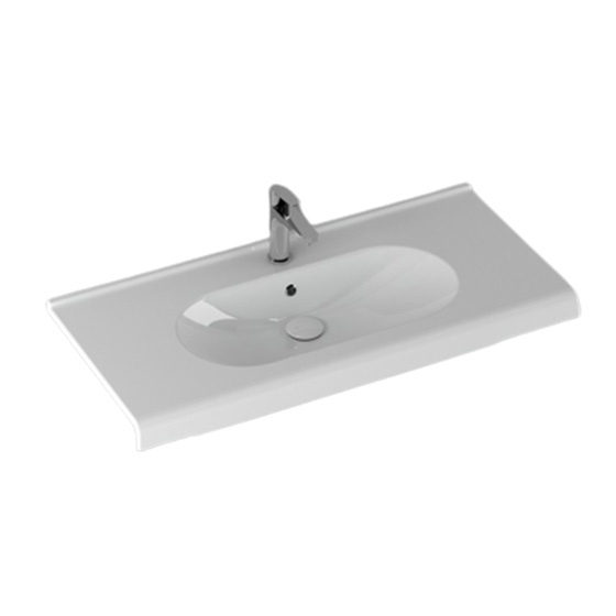 Isvea Sentimenti Flat Умывальник подвесной, 1000х468 мм