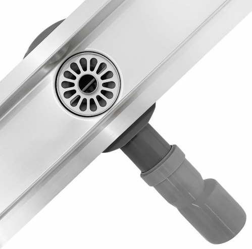 Душевой лоток Roxen White glass