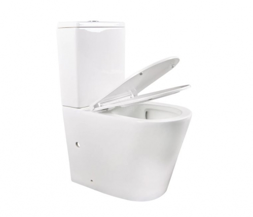 Напольный унитаз Terminus Аврора безободковый c торнадо