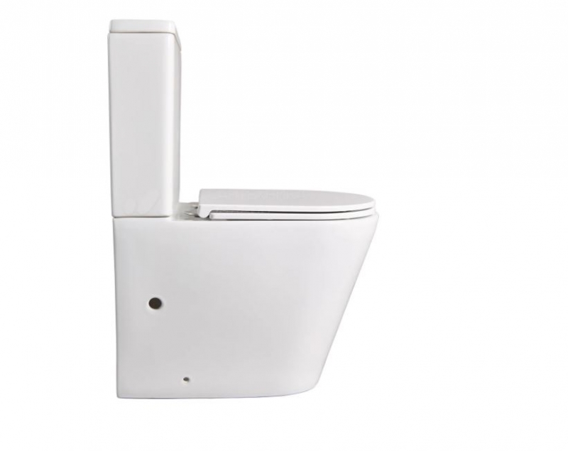 Напольный унитаз Terminus Аврора безободковый c торнадо