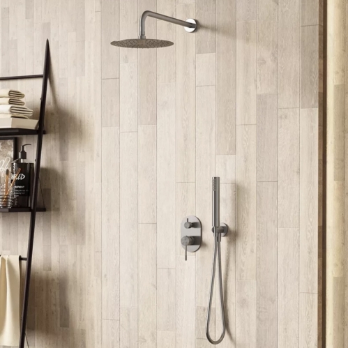 Душевая система Vieir скрытого монтажа в цвете графит