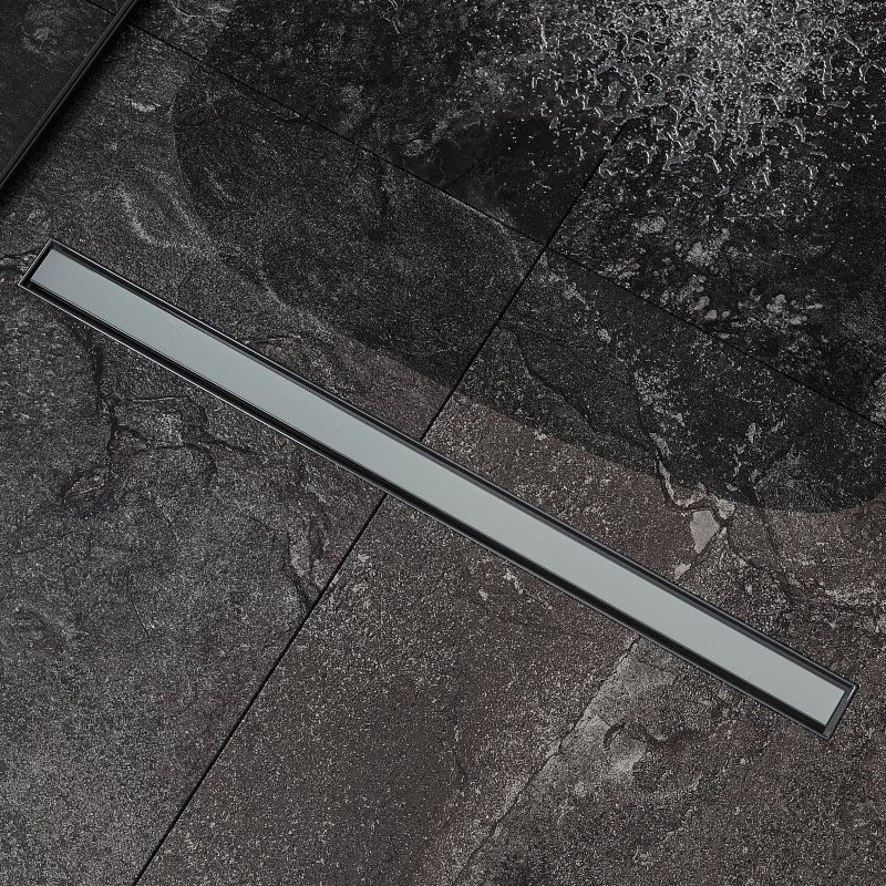 Душевой лоток Roxen White glass