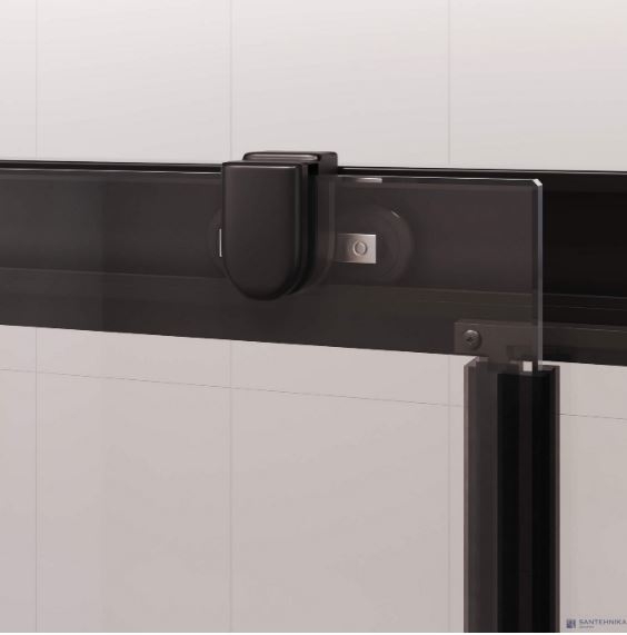 Душевая дверь RGW PA-017B, 120 х 195 см, стекло прозрачное, профиль черный,