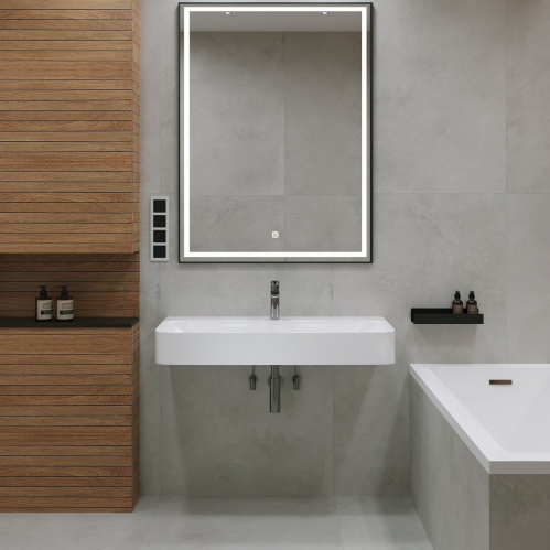 Умывальник  Wellsee Clermont 100x47 белый глянец