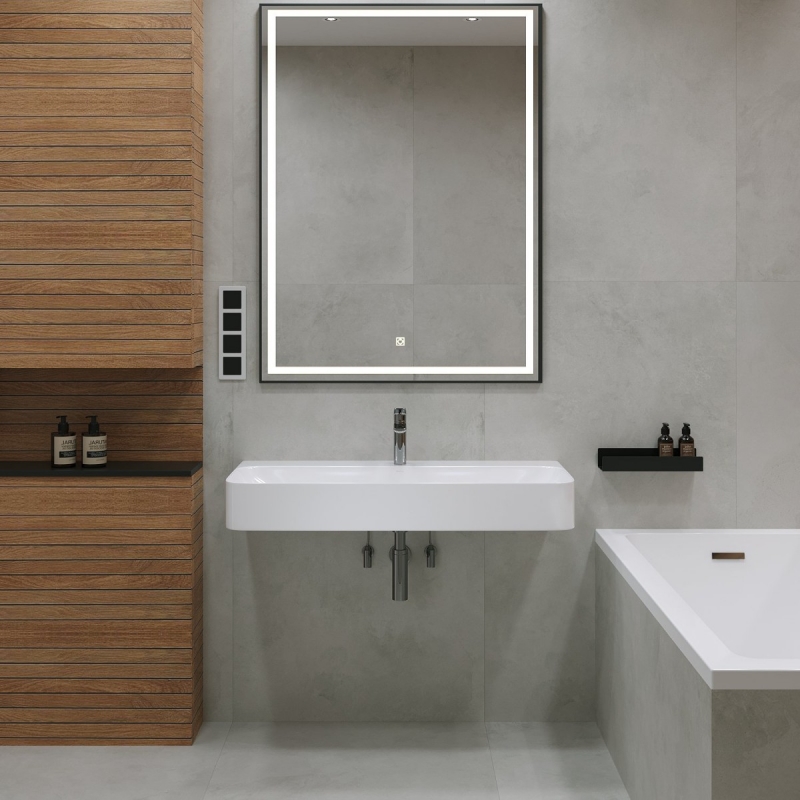 Умывальник  Wellsee Clermont 100x47 белый глянец