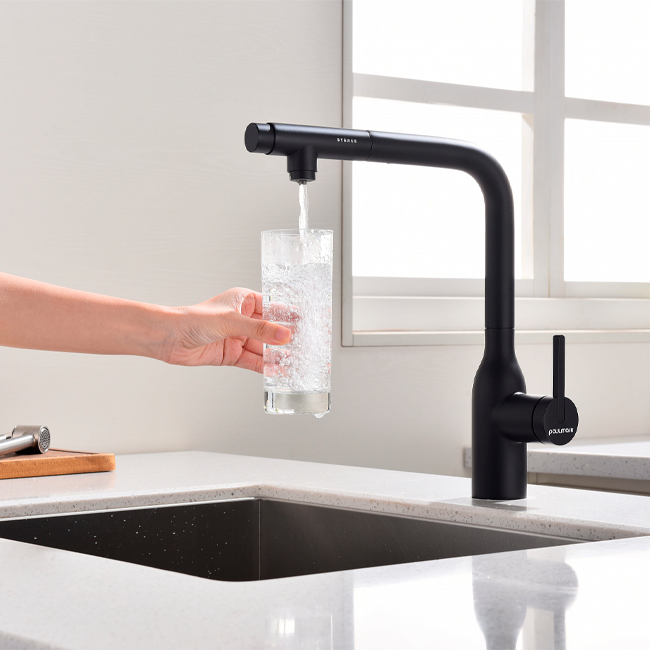 Смеситель PAULMARK VIPER  (черный/антрацит)