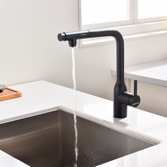 Смеситель PAULMARK VIPER  (черный/антрацит)