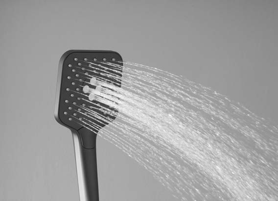 Душевая система Vincea Next  с термостатом графит