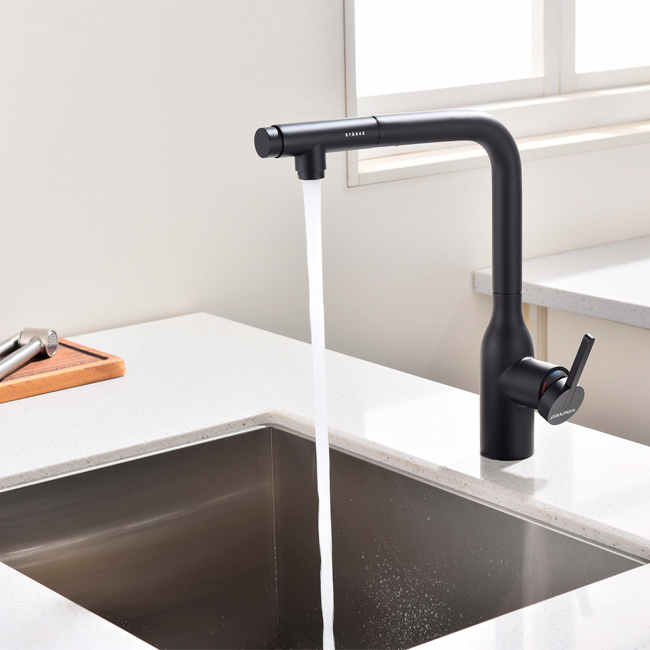 Смеситель PAULMARK VIPER  (черный/антрацит)