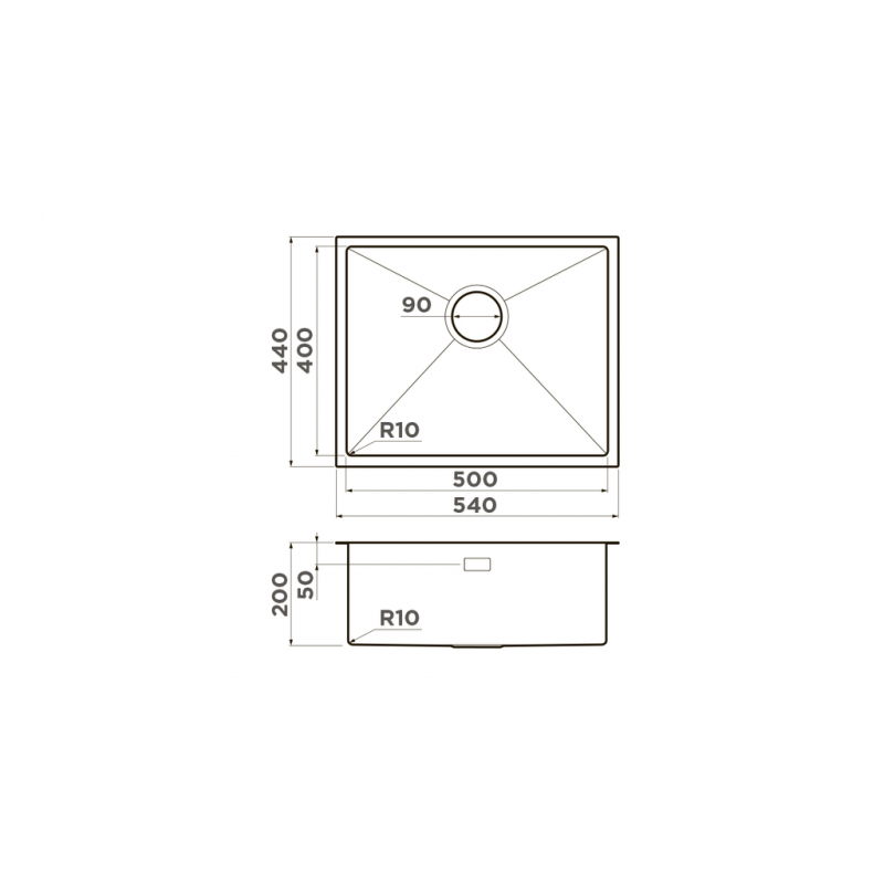 Кухонная мойка Omoikiri Taki  