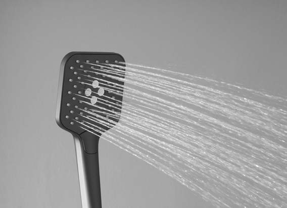 Душевая система Vincea Next  с термостатом графит