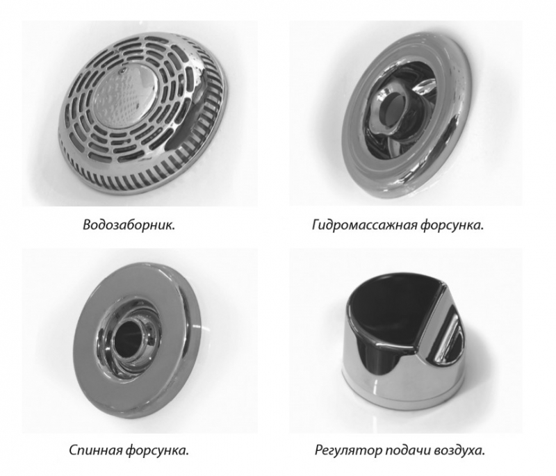 Ванна гидромассажная Тритон Прага 170 170x70 Стандарт