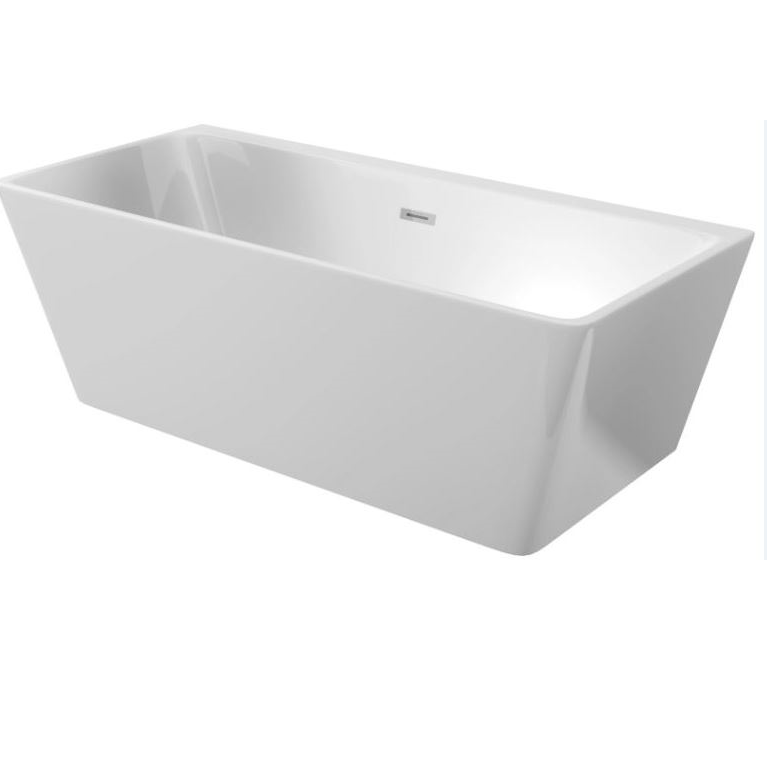 Акриловая ванна, DEANTE HIACYNT пристенная/отдельно стоящая, прямоугольная - 160 см