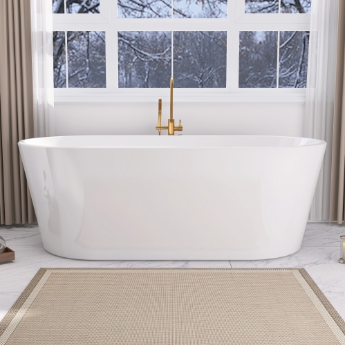 Акриловая ванна ABBER 170*80 белая