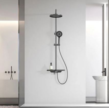 Душевая стойка AQUAme, 3 режима, хром