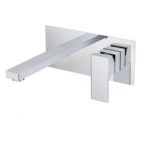 Смеситель встраиваемый для раковины Groсenberg  в цвете Хром