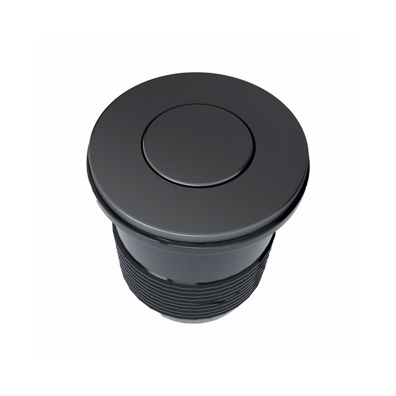 Пневматическая кнопка для измельчителя отходов PAULMARK (черный/вороненая сталь)