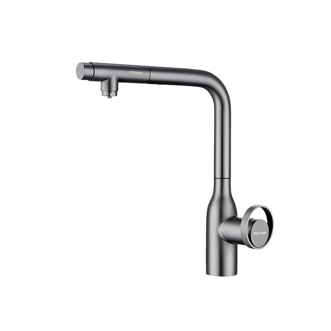 Смеситель PAULMARK URBAN  (вороненая сталь/беретта)