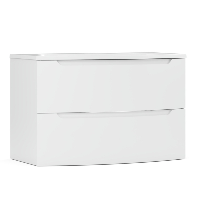 Тумба с умывальником подвесная  Belux Ганновер 90*48