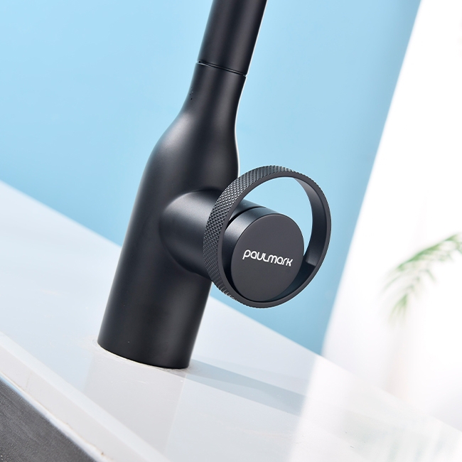 Смеситель PAULMARK URBAN (черный/антрацит)