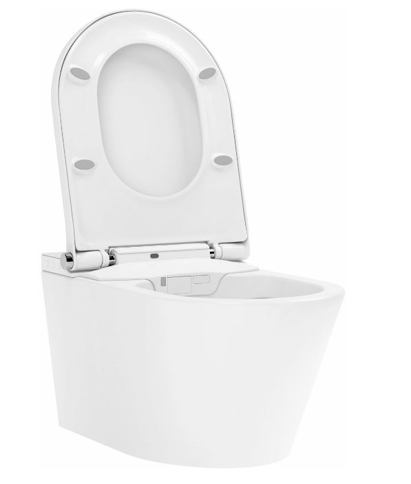 Подвесной умный унитаз Lavinia Boho Smart V-Clean Rimless безободковый SoftClose