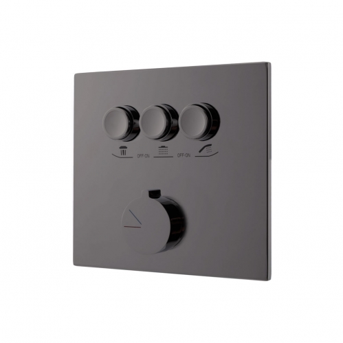 Душевая система cкрытого монтажа Vincea Inspire графит