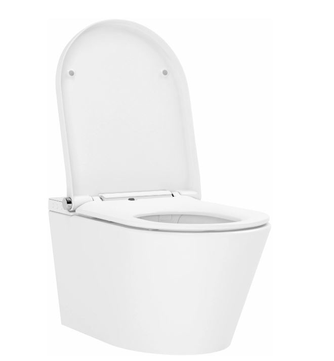 Подвесной умный унитаз Lavinia Boho Smart V-Clean Rimless безободковый SoftClose