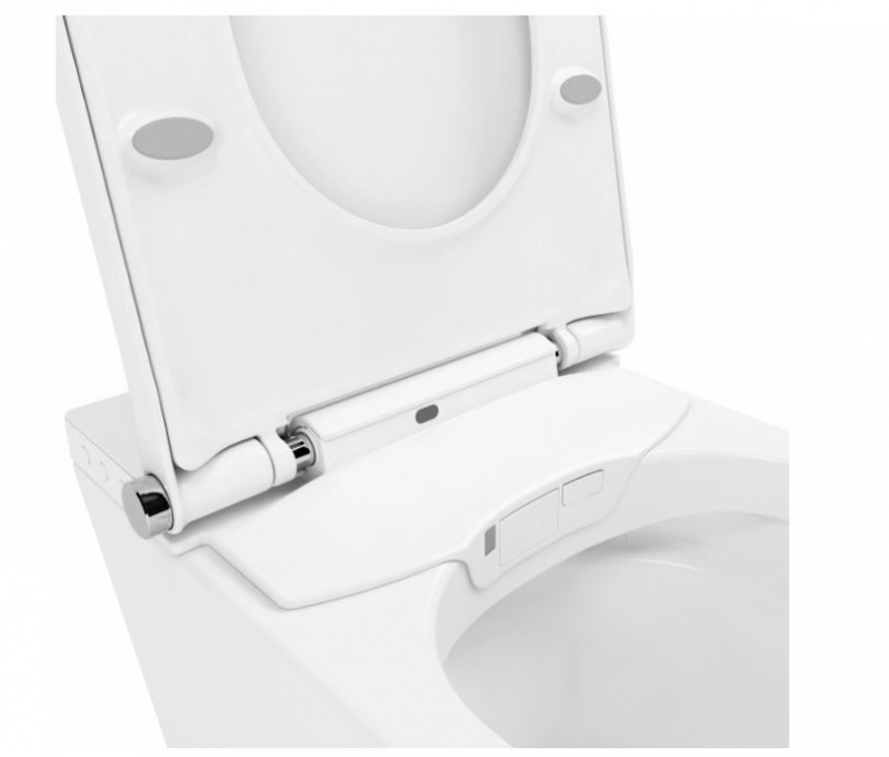 Подвесной умный унитаз Lavinia Boho Smart V-Clean Rimless безободковый SoftClose