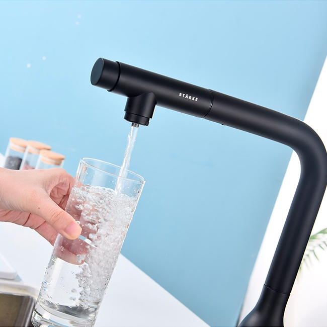 Смеситель PAULMARK URBAN (черный/антрацит)